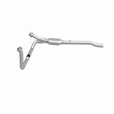 MagnaFlow direct-fit catalytic converter for 2002-2003 Ram 4.7 inch inlet/outlet stainless steel Federal EPA compliant OBDII 93616