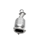 MagnaFlow direct-fit catalytic converter fits 2004-2006 Ford Ranger, Mazda B3000, and more, this and 04 Ranger/BSer 3.0 rear 3 inch inlet/outlet stainless steel Federal EPA complia