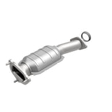 MagnaFlow direct-fit catalytic converter fits 2004-2006 Ford Ranger, Mazda B3000, and more, this and 04 Ranger/BSer 3.0 rear 3 inch inlet/outlet stainless steel Federal EPA complia