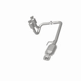 MagnaFlow direct-fit catalytic converter for 2004-2006 Jeep Wrangler 4 inch inlet/outlet stainless steel Federal EPA compliant OBDII 93649