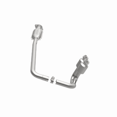 MagnaFlow direct-fit catalytic converter for 2004-2006 Jeep Wrangler 4 inch inlet/outlet stainless steel Federal EPA compliant OBDII 93649
