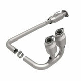 MagnaFlow direct-fit catalytic converter for 2004-2006 Jeep Wrangler 4 inch inlet/outlet stainless steel Federal EPA compliant OBDII 93649