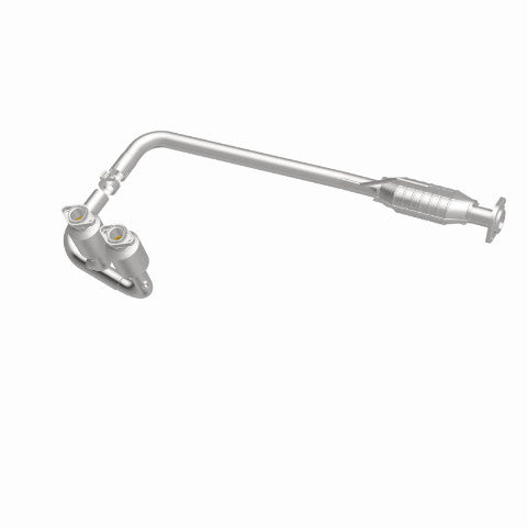 MagnaFlow direct-fit catalytic converter for 2004-2006 Jeep Wrangler 4 inch inlet/outlet stainless steel Federal EPA compliant OBDII 93649
