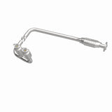 MagnaFlow direct-fit catalytic converter for 2004-2006 Jeep Wrangler 4 inch inlet/outlet stainless steel Federal EPA compliant OBDII 93649