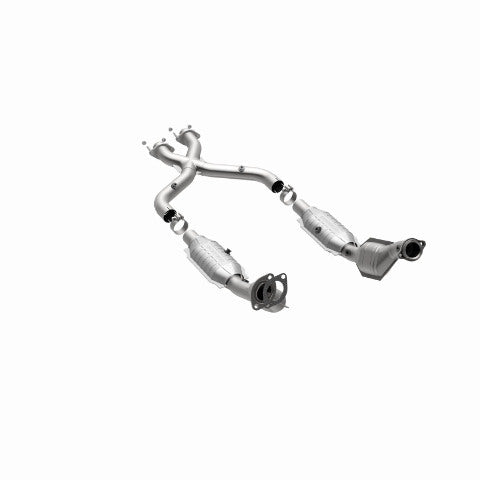 MagnaFlow direct-fit catalytic converter for 1999-2004 Ford Mustang 4.6L stainless steel CARB compliant 93671