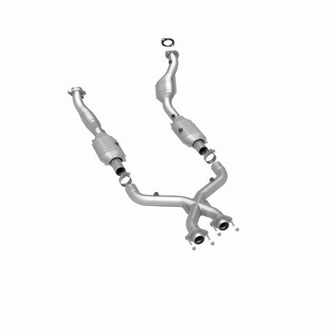 MagnaFlow direct-fit catalytic converter for 1999-2004 Ford Mustang 4.6L stainless steel CARB compliant 93671
