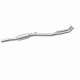 MagnaFlow direct-fit catalytic converter for 1991-1996 BMW passenger side stainless steel Federal EPA compliant OBDII 93685