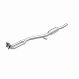 MagnaFlow direct-fit catalytic converter for 1991-1996 BMW passenger side stainless steel Federal EPA compliant OBDII 93685