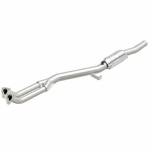 MagnaFlow direct-fit catalytic converter for 1991-1996 BMW passenger side stainless steel Federal EPA compliant OBDII 93685
