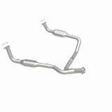 MagnaFlow direct-fit catalytic converter fits 1996-2002 Land Rover Range Rover HSE 4.6L and 1996-2000 Land Rover Range Rover 4.0L stainless steel Federal EPA compliant OBDII 93694