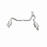 MagnaFlow direct-fit catalytic converter fits 1996-2002 Land Rover Range Rover HSE 4.6L and 1996-2000 Land Rover Range Rover 4.0L stainless steel Federal EPA compliant OBDII 93694