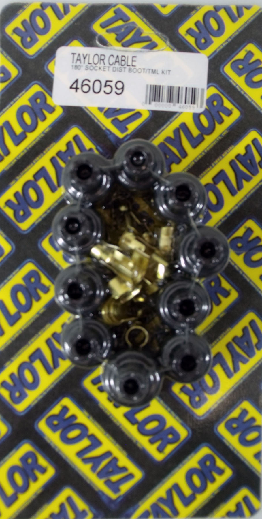 Spark Plug Wire Connector 8 - 10.4mm 180? 10 Black 46059