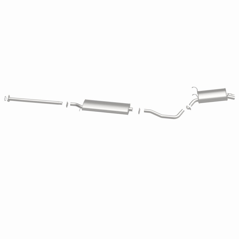 Fits 2003-2004 Honda Pilot Direct-Fit Replacement Exhaust System 106-0261 aluminized steel