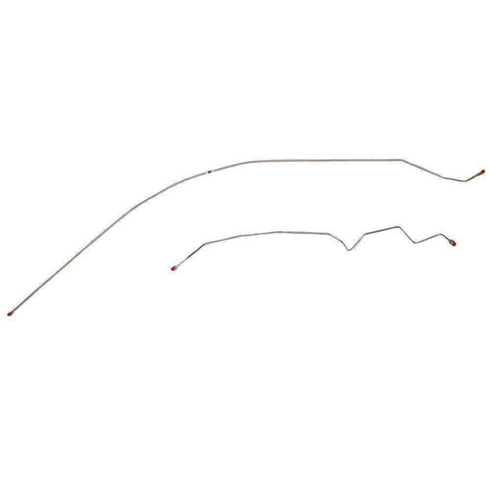 t 94-01 Jeep Cherokee Intermediate Brake Line Kit No ABS Fine Lines