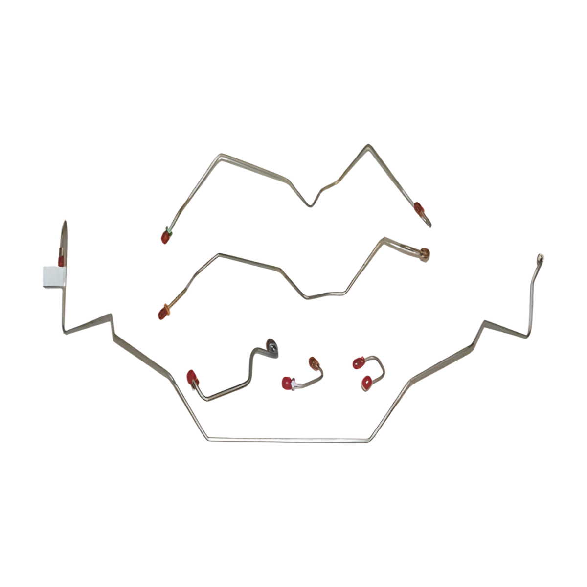 t 94-95 Dodge Ram 1500 Brake Line Kit 2WD Reg Cab/Short Bed Stainless Steel Fine Lines