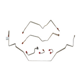 t 94-95 Dodge Ram 1500 Brake Line Kit 2WD Reg Cab/Short Bed Stainless Steel Fine Lines