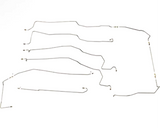 t 94-95 Ram 1500, 4WD, RWABS, Drum; Complete Brake Line Kit; S/S; CBK0236SS Fine Lines