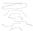 Brake Line Kit for 2013 94-97 Dodge Ram 1500 ABS 2WD long bed steel