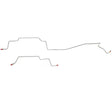 Brake Line for 1994-1997 Dodge Ram 2500 Rear Axle steel