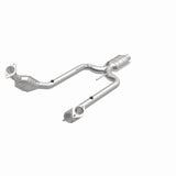 MagnaFlow direct-fit catalytic converter fits 1994-1997 Ford Thunderbird and Mercury Cougar. Hardware is included to eliminate the hassle of working with corroded factory parts and