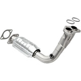 MagnaFlow direct-fit catalytic converter fits 1996-2002 Nissan Quest and 1996-1997 Mercury Villager, this and 1994-1998 Villager/Quest 3.0L stainless steel CARB compliant 447170