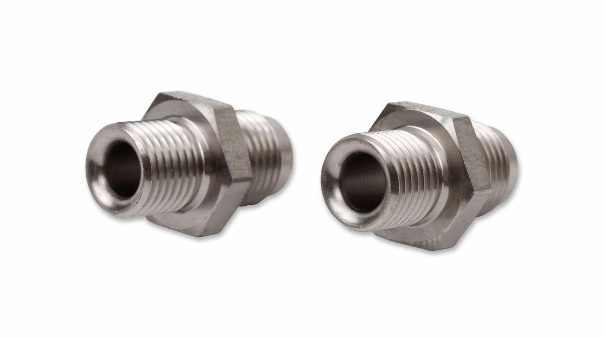 Straight Transmission Adapter -6 Male to 1/4-18 NPSM Male - 940006ERL AN fitting