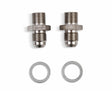Straight Transmission Adapter -6 Male to 1/4-18 NPSM Male - 940006ERL AN fitting