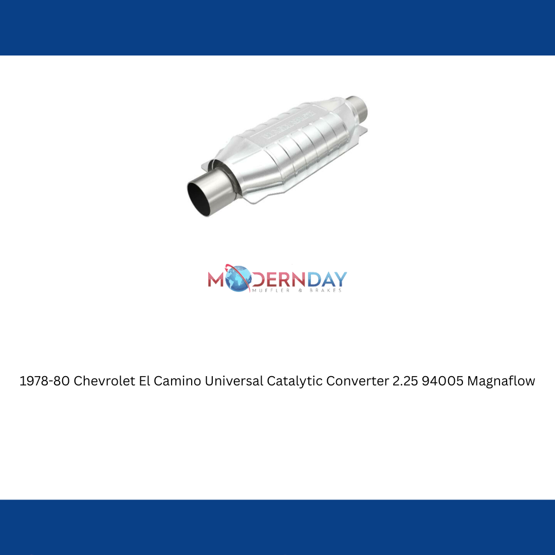 MagnaFlow universal catalytic converter 2.25 inch inlet/outlet stainless steel Federal EPA compliant OBDII 94005