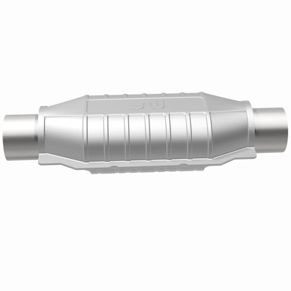 MagnaFlow universal catalytic converter 2.5 inch inlet/outlet stainless steel Federal EPA compliant OBDII 94016