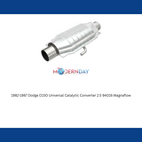 MagnaFlow universal catalytic converter 2.5 inch inlet/outlet stainless steel Federal EPA compliant OBDII 94016