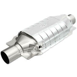MagnaFlow universal catalytic converter 2 inch inlet/outlet stainless steel Federal EPA compliant OBDII 94041