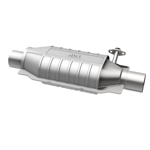 MagnaFlow universal catalytic converter 2 inch inlet/outlet stainless steel Federal EPA compliant OBDII 94041