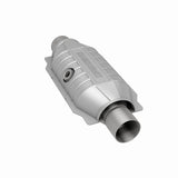 MagnaFlow universal catalytic converter 2.25 inch inlet/outlet stainless steel CARB compliant OBDII 94055
