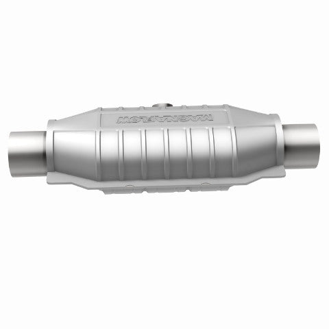 MagnaFlow universal catalytic converter 2.5 inch inlet/outlet stainless steel CARB compliant OBDII 94056