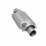 MagnaFlow universal catalytic converter 2.25 inch inlet/outlet stainless steel CARB compliant OBDII 94065