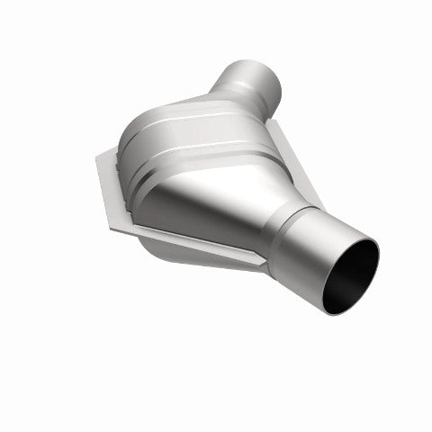 MagnaFlow universal catalytic converter 2.5 inch inlet/outlet stainless steel CARB compliant OBDII 94086