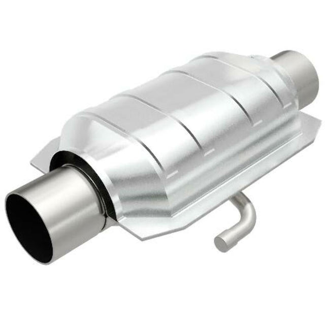 MagnaFlow universal catalytic converter 1.75 inch inlet/outlet stainless steel CARB compliant OBDII 94113