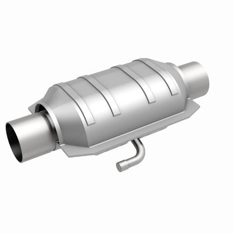 MagnaFlow universal catalytic converter 2.5 inch inlet/outlet stainless steel CARB compliant OBDII 94116