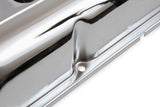 Mr. Gasket chrome valve covers with baffle Ford steel 9412