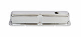Mr. Gasket chrome valve covers with baffle Ford steel 9412