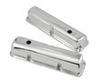 Mr. Gasket chrome valve covers with baffle Ford steel 9412