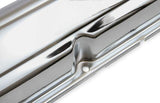 Mr. Gasket chrome valve covers with baffle Ford steel 9413
