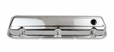 Mr. Gasket chrome valve covers with baffle Ford steel 9413