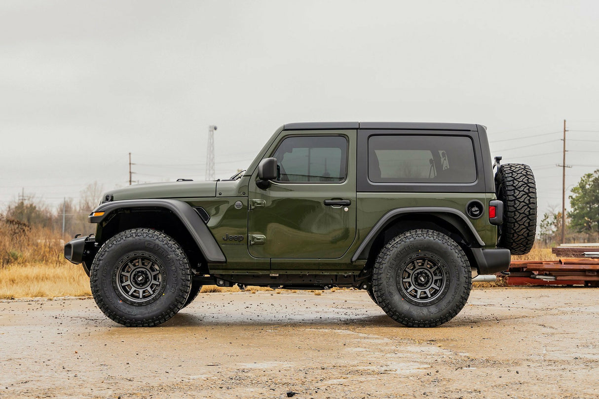 Fits Jeep Wrangler JL 4WD (2024) 3.5 Inch Lift Kit; C/A Drop; Front D/S; 94130