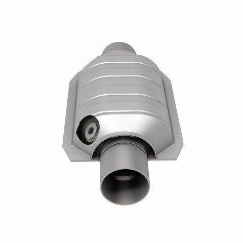 MagnaFlow universal catalytic converter 2.25 inch inlet/outlet stainless steel CARB compliant OBDII 94165