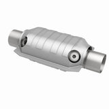 MagnaFlow universal catalytic converter 2.25 inch inlet/outlet stainless steel CARB compliant OBDII 94165