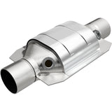 MagnaFlow universal catalytic converter 2.5 inch inlet/outlet stainless steel CARB compliant OBDII 94166