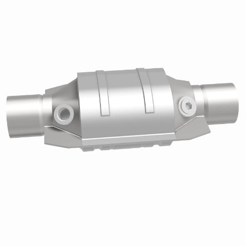 MagnaFlow universal catalytic converter 2.5 inch inlet/outlet stainless steel CARB compliant OBDII 94166