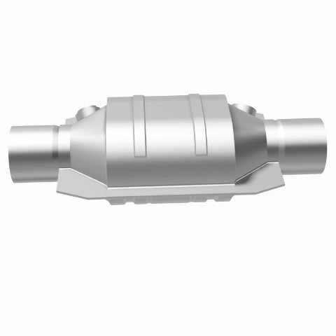 MagnaFlow universal catalytic converter 2.5 inch inlet/outlet stainless steel CARB compliant OBDII 94166