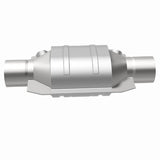 MagnaFlow universal catalytic converter 2.5 inch inlet/outlet stainless steel CARB compliant OBDII 94166